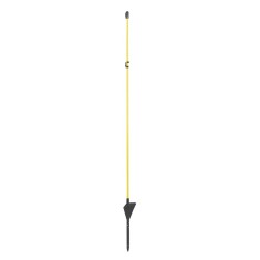 Set 10 stalp rotund din fibra de sticla pentru gard electric 110 cm - strong foto