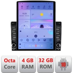 Navigatie Toyota Auris 2013-2017 KIT-auris15 ecran tip TESLA 9.7" 8 core 4+32 4G DSP Android Radio Bluetooth Internet GPS WIFI CarStore Technology