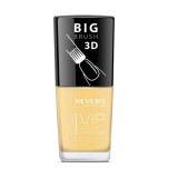 Lac de unghii Vip, 3D, Revers, galben, mat, 12 ml, Nr 059