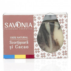 Sapun cu scortisoara si cacao, 90 g, Savonia