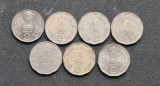 India 2 rupee 1994 1996 1998 1999 2000 2002 2003, Asia