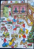 Carte Postala, Felicitare pentru Sarbatorile de iarna, 1984