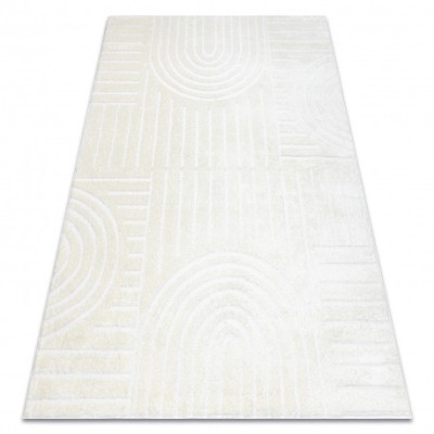 Modern covor MODE 8586 geometric crem, 240x330 cm foto