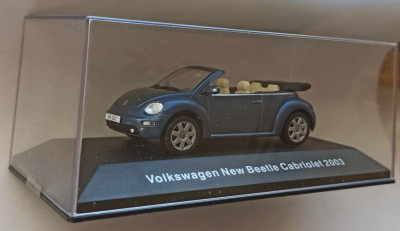 Macheta VW New Beetle Cabriolet 2003 (Kafer, Broscuta) - Altaya 1/43 Volkswagen foto