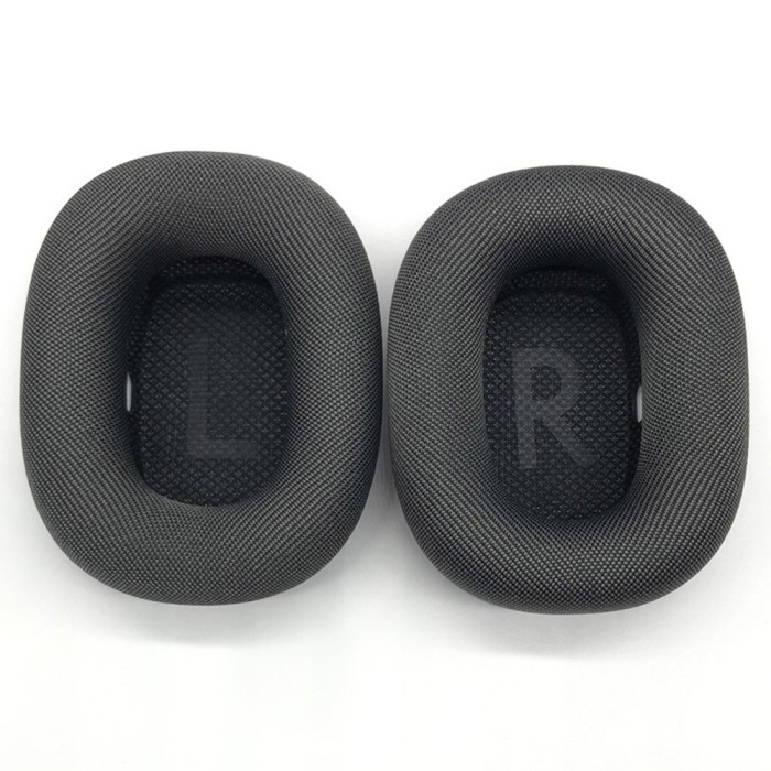 Set 2 bureti pentru casti Apple AirPods Max, Over-Ear - Negru, Plasa, Spuma cu memorie