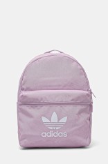 adidas Originals rucsac Adicolor femei, culoarea violet, mare, cu imprimeu, JI9433