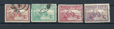 ROMANIA 1906 &amp;ndash; MAMA RANITILOR, EMISIUNE DE BINEFACERE, serie stampilata, EW7 foto
