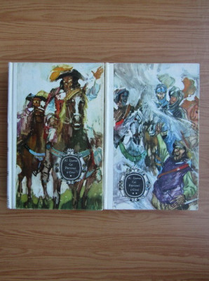Alexandre Dumas - Cei patruzeci si cinci 2 volume (1968, editie cartonata) foto
