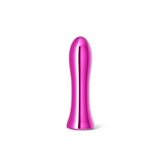 Vibratoare clasice - NS Novelties INYA Stralucire Fina Vibrator din Aluminiu Roz Senzatii Rafinate Puternic Solid si Frumos