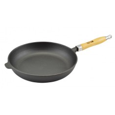 Tigaie fonta maner lemn 30cm Handy KitchenServ