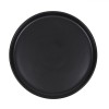 Farfurie Ceramica Neagra Nordic 19cm, Margine Delicata, Fructe, Vesela Masa, Design Elegant, Compatibila Microunde si Masina de Spalat