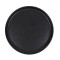 Farfurie Ceramică, Nordic, Margine, Negru, Diametru 19cm
