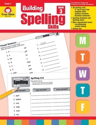 Building Spelling Skills, Grade 3 foto