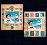 Chile 1989 - Expo filatelic, Cr. Columb, vapoare, set colite neuzate