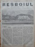 Ziarul Resboiul, nr. 137, 1877, Cetatea Nicopole si camera unui ofiter de cazaci