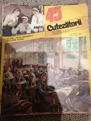 REVISTA CUTEZATORII ANUL XII (NR 580 ) 9 NOIEMBRIE 1978 N2 foto