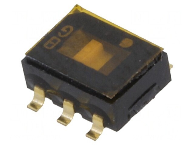 Comutator glisant DPDT 0,1A 6V SMT ON-ON