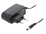 Alimentator Pulsatoriu 6VDC 1A 6W cu Ștecher EU și Iesire 5,5/2,1