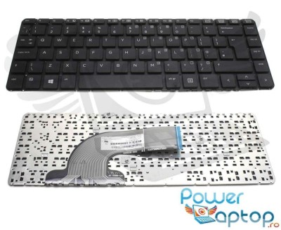 Tastatura HP Neagra ProBook 640 G1 layout UK fara rama enter mare, ProBook 645 G1 layout UK fara rama enter foto