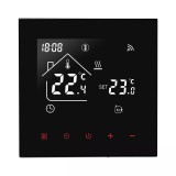 Cumpara ieftin Termostat Wi-Fi BeOk pentru centrala pe gaz, negru, control Smart Life