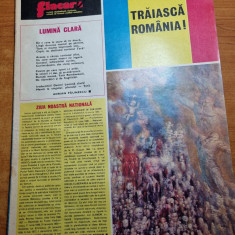 flacara 23 august 1975-art.perieni jud. vaslui,piatra neamt,comuna tilisca sibiu