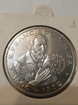 F2 Portugalia 200 escudos 1997 / San Francisco Xavier /UNC foto
