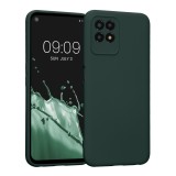 Husa Kwmobile pentru Realme 8i, Silicon, Verde, 58293.169, Carcasa