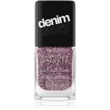 Gabriella Salvete Longlasting Enamel Denim Story lac de unghii cu rezistenta indelungata culoare 01 Glitter Jeans 11 ml