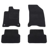 Set covorase auto mocheta Velor RENAULT LAGUNA II (G), 03.2001-10.2007, negru,