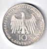 GERMANIA 10 MARCI MARK 1991 A ARGINT BRANDENBURGER TOR XF AUNC, Europa