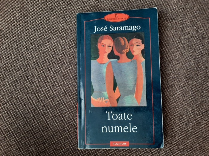TOATE NUMELE JOSE SARAMAGO RF15/2
