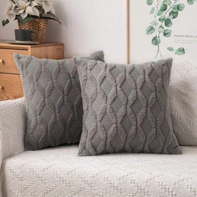 Set 2 Huse de perna 45 x 45 cm Gri - CN foto