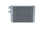 Radiator incalzire habitaclu Citroen C3 2010-2016, C4 Cactus 2014-2018, Ds3 2010-; Ds 3 2015-, 180x152x32mm, RapidAuto 2318N8-1