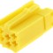 Carcasa conector mufa mini iso galbena 6 pini 331441-1