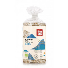 Rondele de orez expandat cu sare eco 100g Lima