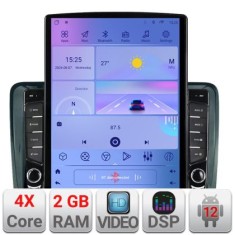 Navigatie VW PQB K-vw ecran tip TESLA 9.7" cu Android Radio Bluetooth Internet GPS WIFI 2+32 DSP Quad Core v1 CarStore Technology