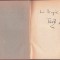 1493SPN Octavian Goga, dedicație semnată olograf către Virgil Popescu-R&acirc;mniceanu, 1930, pe cartea proprie Precursori, ediția I, 1930
