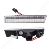 Set lampa semnalizare laterala Bmw Seria 3 Coupe/Cabrio 03.2006, Seria 3 Coupe/Cabrio 05.1903, Seria 7 04.1901, fata, stanga+dreapta, LED;