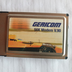 fax / modem PCMCIA Gericom