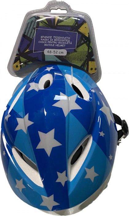 Casca pentru bicicleta , culoarea albastru , 48-52 cm
