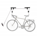 Suport bicicleta, suspendare pe tavan, cu scripete, prindere carlige, universal, ProCart