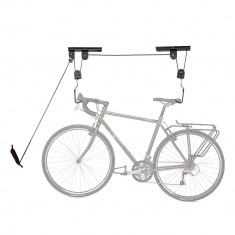 Suport bicicleta, suspendare pe tavan, cu scripete, prindere carlige, universal MultiMark GlobalProd