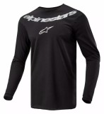 Tricou atv/cross Alpinestars Fluid, culoare negru/alb, marime L Cod Produs: MX_NEW 29107868PE