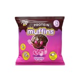 Alpha Prime Protein Mini Muffins, Briose Proteice Cu Aroma De Fudge De