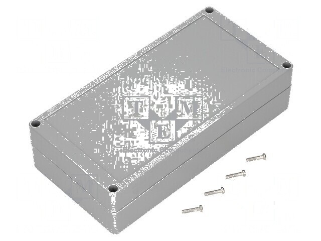 Carcasă universală ABS gri &icirc;nchis 120mm x 240mm x 60mm