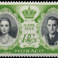 C4243 - Monaco 1956 - Nunta regala 1/5 neuzat,perfecta stare
