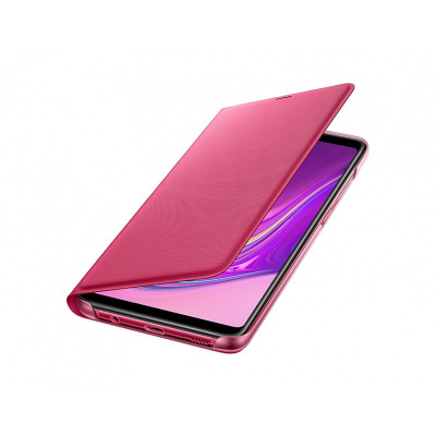 Husa Samsung Galaxy A9 (2018), Flip Wallet, Roz EF-WA920PPEGWW foto