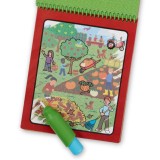 Carnet de colorat Apa magica colectia Sa Exploram Natura Anotimpurile, Melissa &amp; Doug