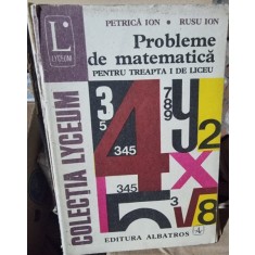 Probleme de matematica pentru treapta I de liceu - Petrica Ion