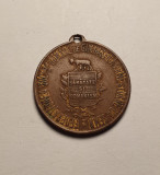 Medalion Federatiunea Societatilor Romane Gimnastica Arme si Dare la Semn 1913